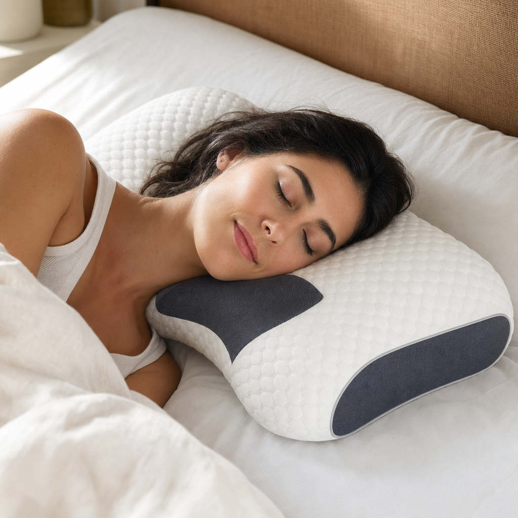 UltraFoam pillow in use